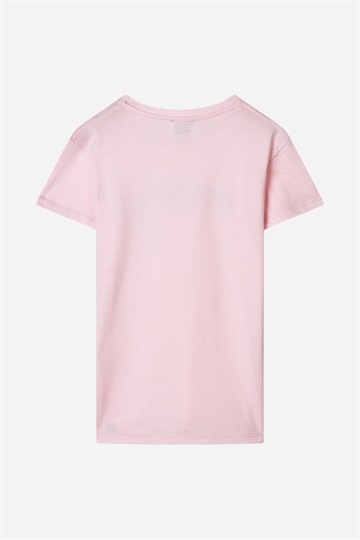 Mads Nørgaard Ekologisk Tuvina T-shirt - Parfait Rosa